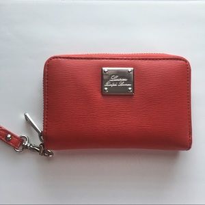 Lauren Ralph Lauren Leather Wristlet Wallet